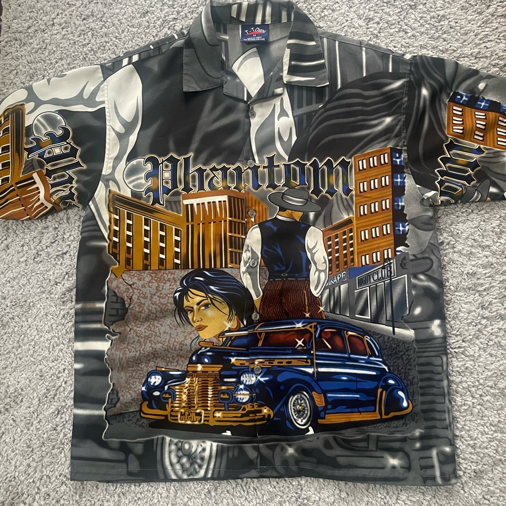Vintage T-Town Graphic Men's Shirt